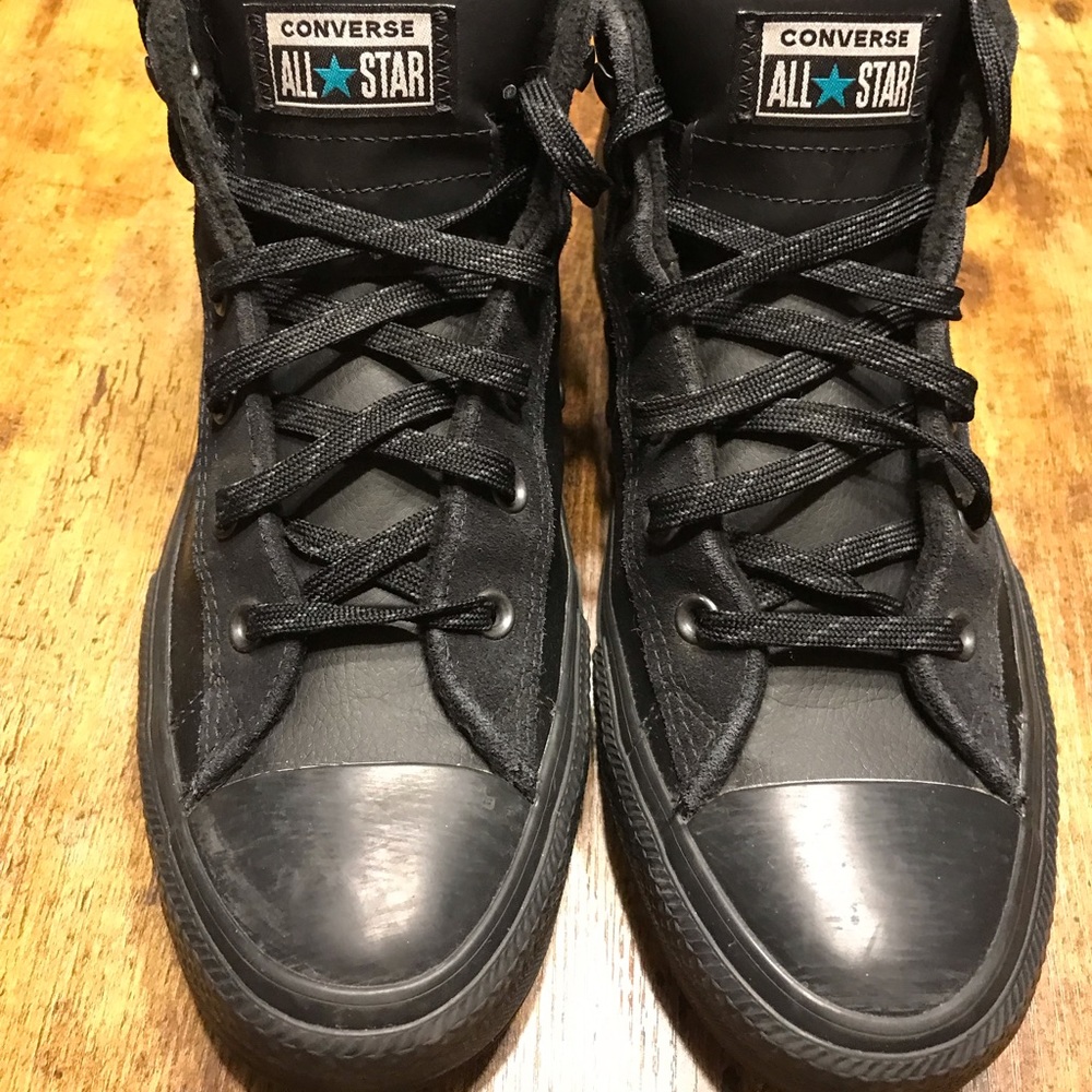 Converse All Star Leather High Tops